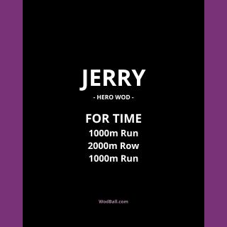 Jerry Hero WOD plan