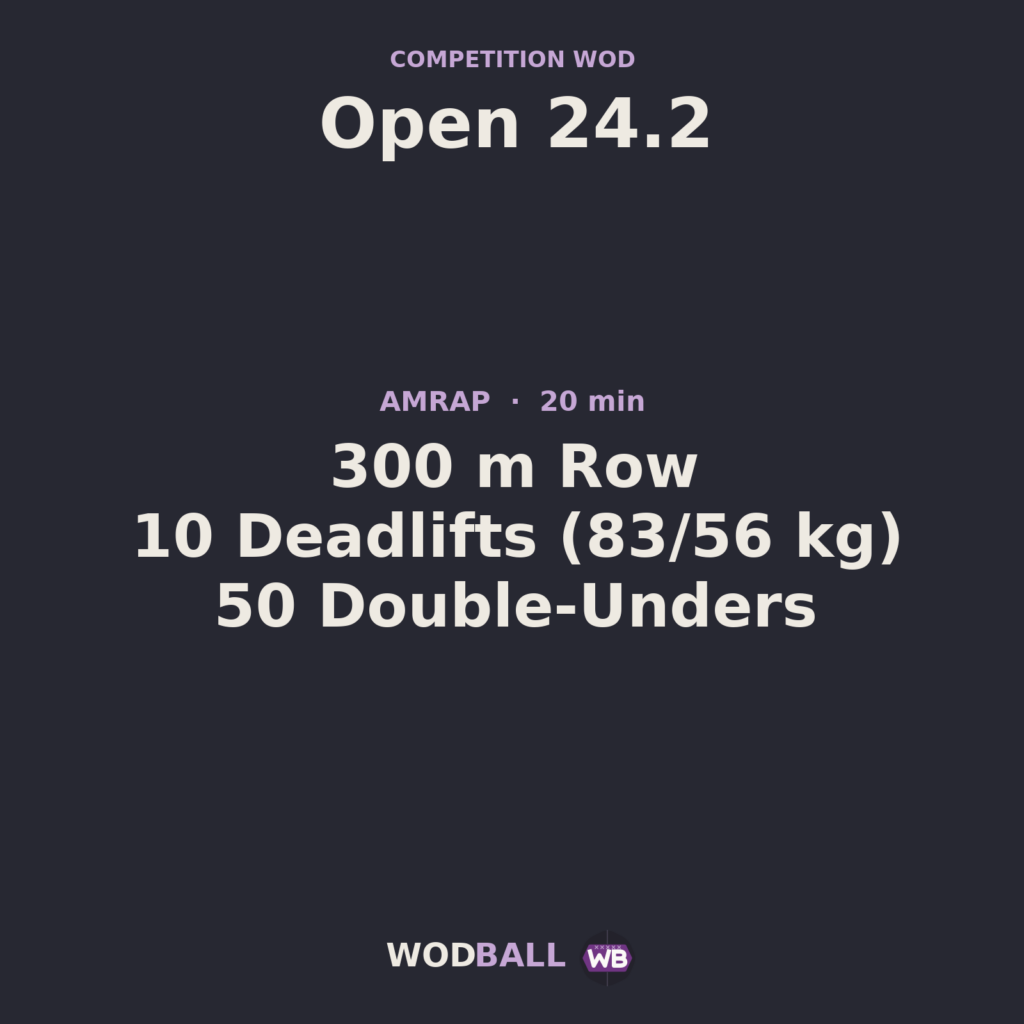 Open 24.2 — Wodball training resource.