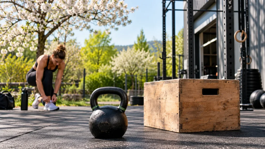 April workouts training selection.